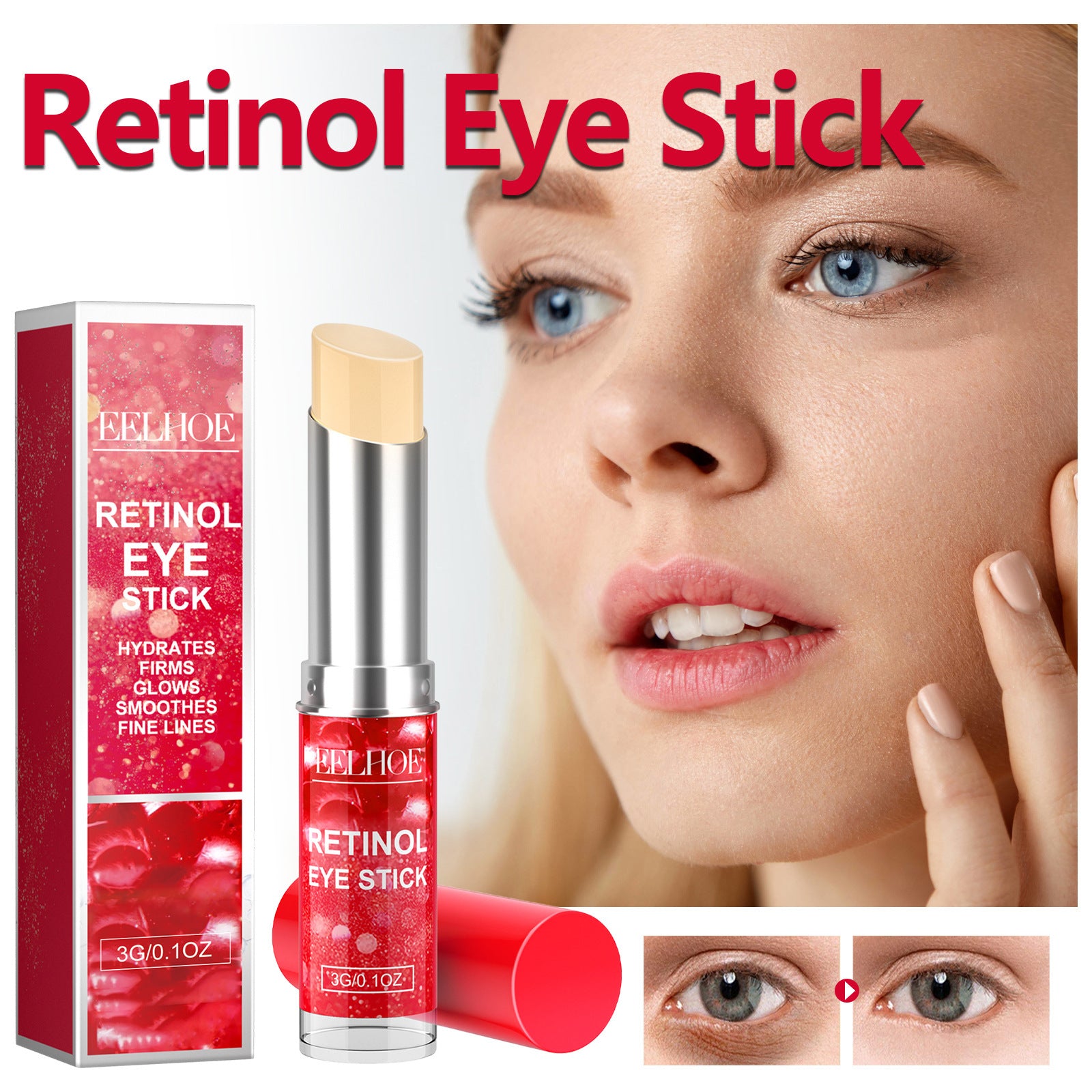 Diminishing Fine Lines With Retinol Eye Cream Stick - 5 - CJ