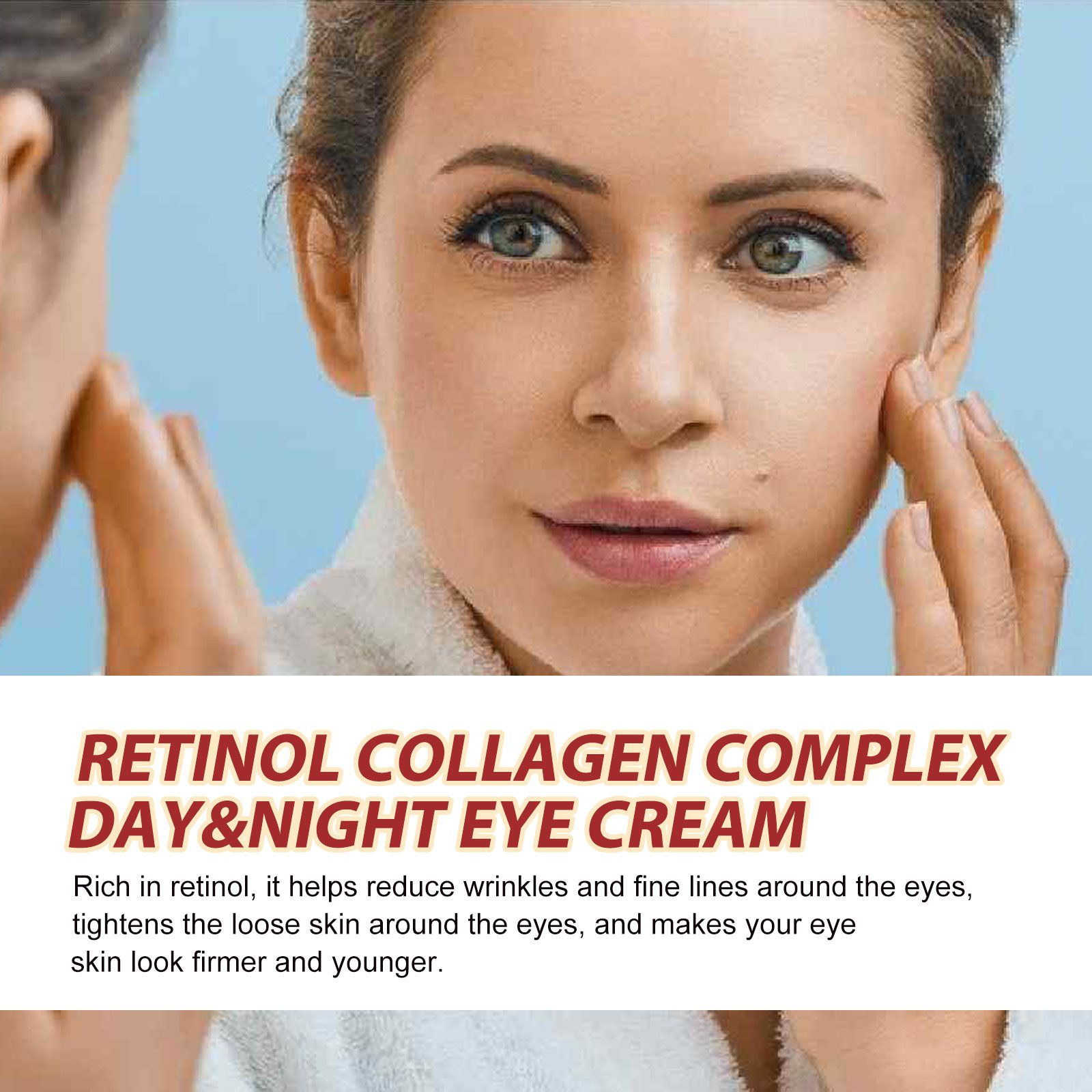 EELHOE Retinol Eye Cream Stick Helps To Reduce Fine Lines, Eye Bags, And Dark Circles While Providing Hydration And Moisturization To Firm The Skin Around The Eyes - 5 - CJ