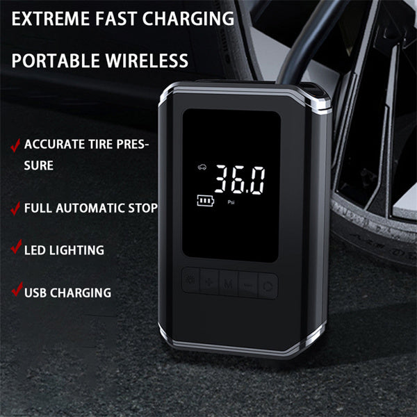 Mini Tire Inflator Tire Car Air Compressor - Prohibited For Sale On The Temu Platform - 5 - CJ