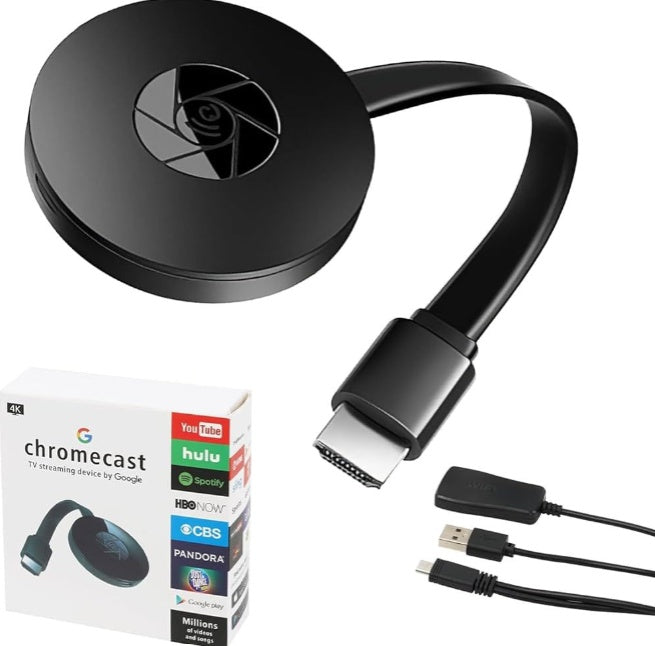 Chrome Cast 4K HDMI Wireless Display Dongle - 5 - CJ