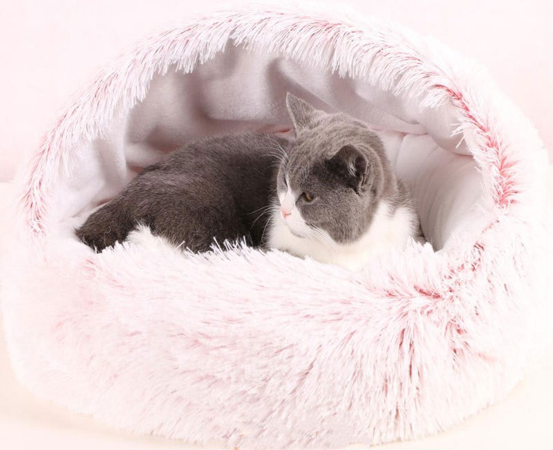 Crystal velvet warm round half - pack cat litter - 0 - CJ