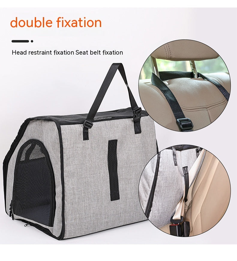 Pet Car Supplies Dog Dog Cage Nest Go Out Portable - 0 - CJ