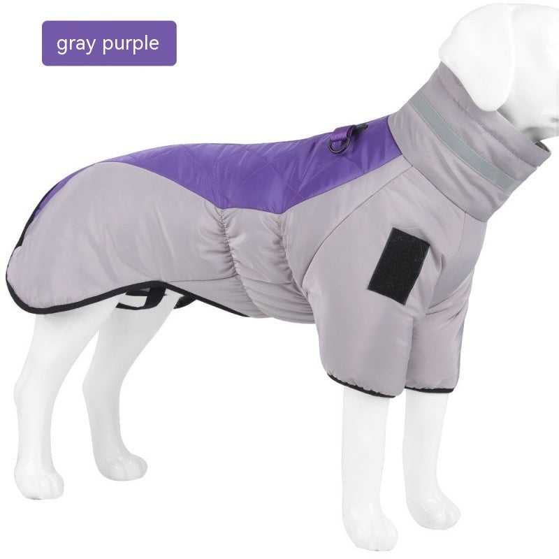 New Winter Dog Coat Waterproof Pet Clothes For Medum Large Dogs Warm Thicken Dog Vest Custome Labrador Jacket - 0 - CJ