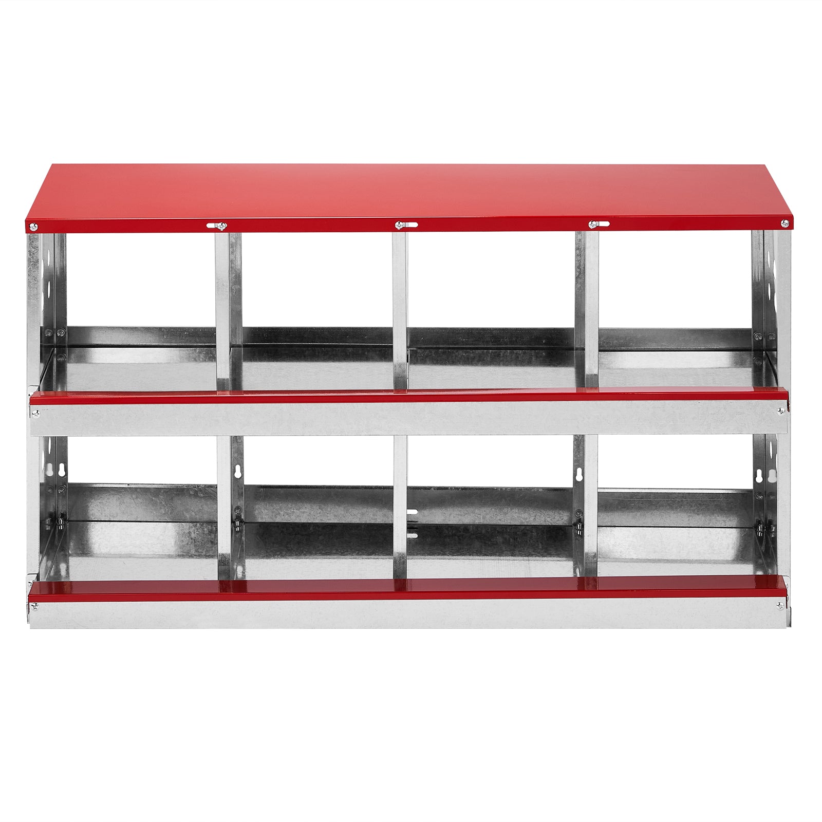 Dismantling And Installation Of Iron Red Feeding Supplies For An 8 - compartment Sloping Roof House - 5 - CJ