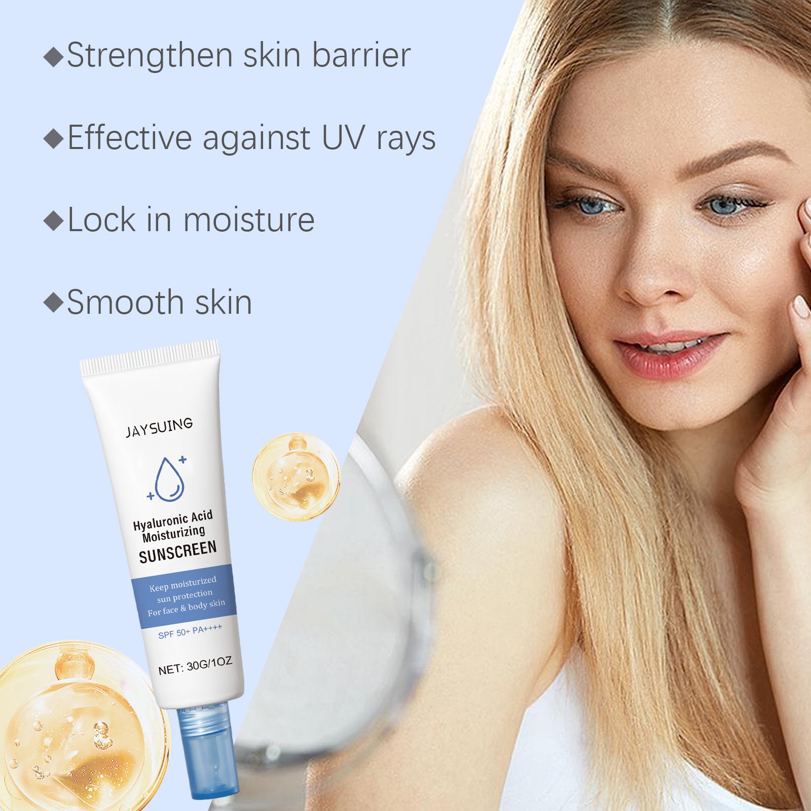 Jaysuing Protection Lotion Is A Moisturizing And Refreshing Uv Protection Lotion For Face Care - 5 - CJ
