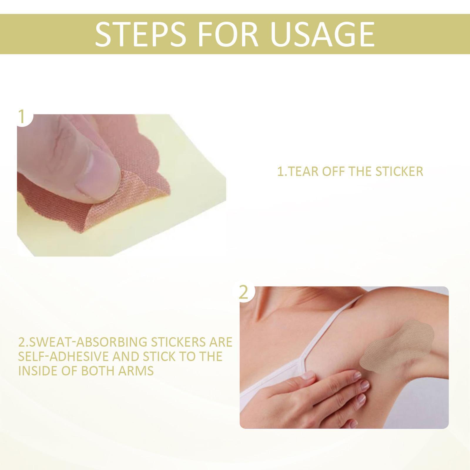 Ilho Underarm Antiperspirant Stick Invisible Long - lasting Anti - sweat And Sweat - absorbing Summer Antiperspirant Patch - 5 - CJ