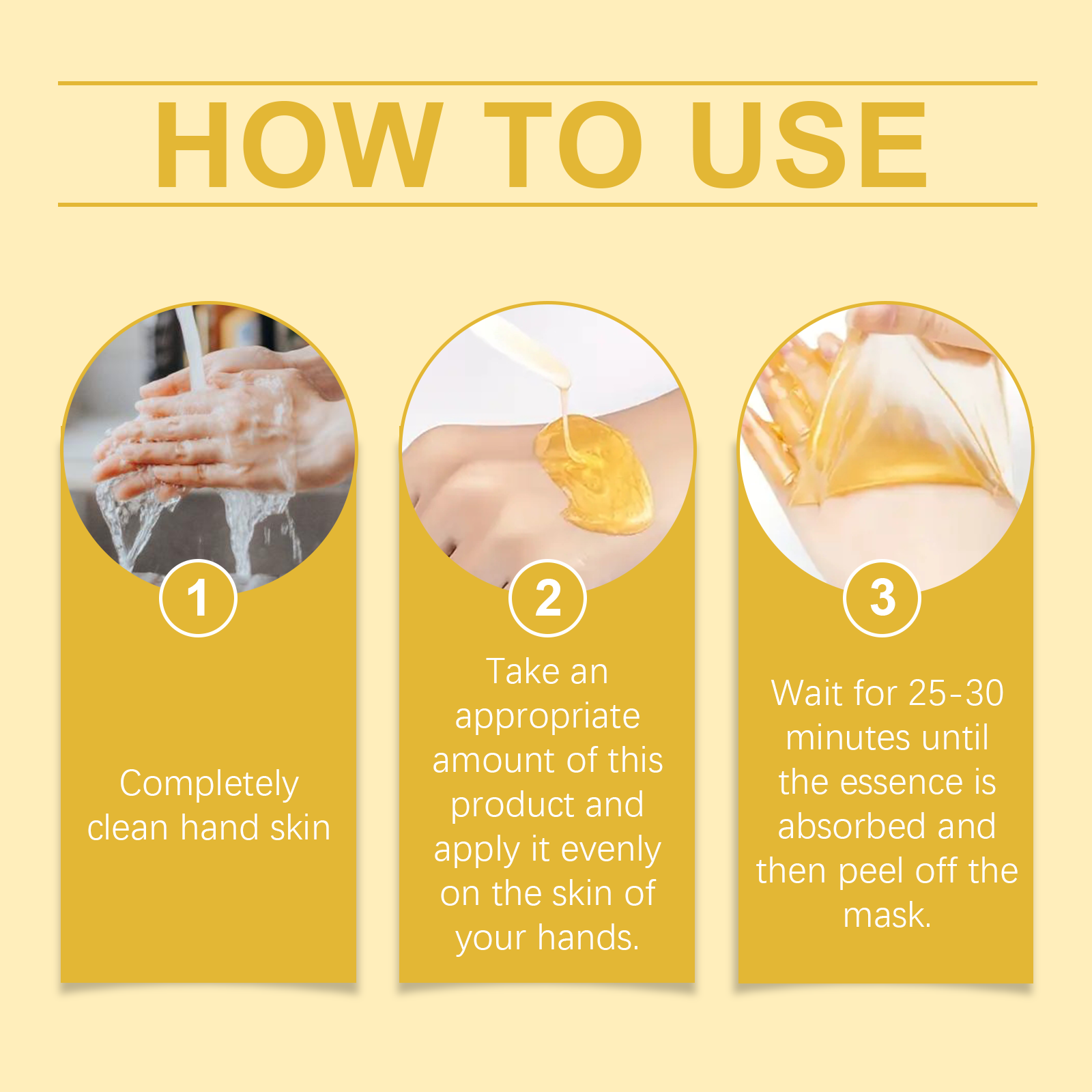 Wiyun Honey Pulling Mask Gently Cleans Dead Skin, Restores Moisture, Nourishes Delicate Hands And Feet Skin - 5 - CJ