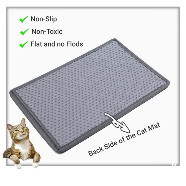 Cat Litter Box Mats, Splash Proof Mats, Filter Mats - 5 - CJ