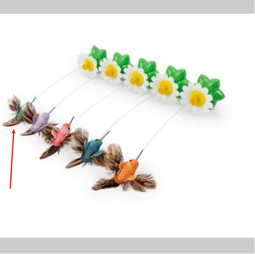 Electric Automatic Rotating Flower Pet Products - 0 - CJ - green - bird - CJJJCWMY00014 - green - bird
