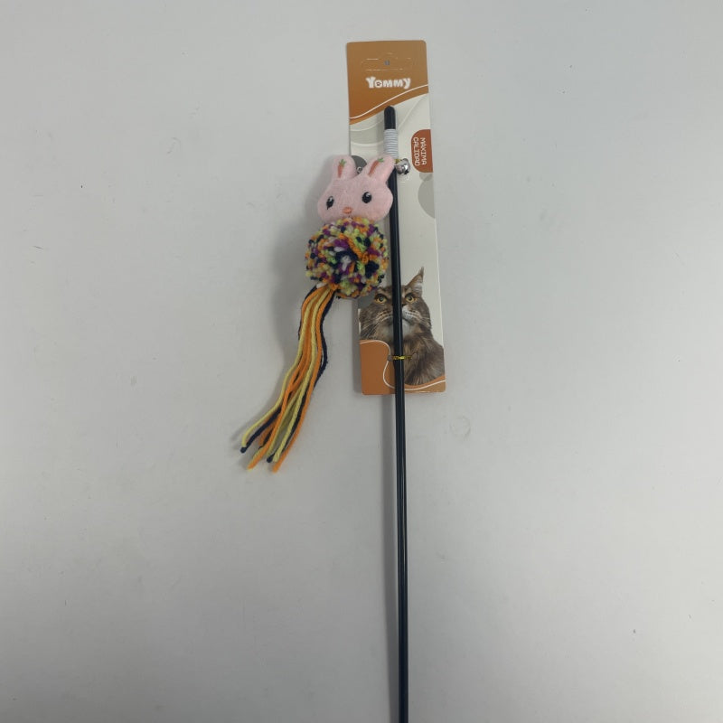 Cartoon Wool Teasing Cat Stick Pole - 5 - CJ