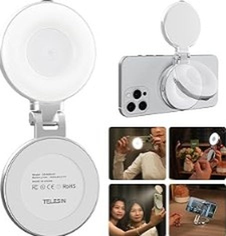 TELESIN - Magnetic Selfie Ring Light - 5 - CJ