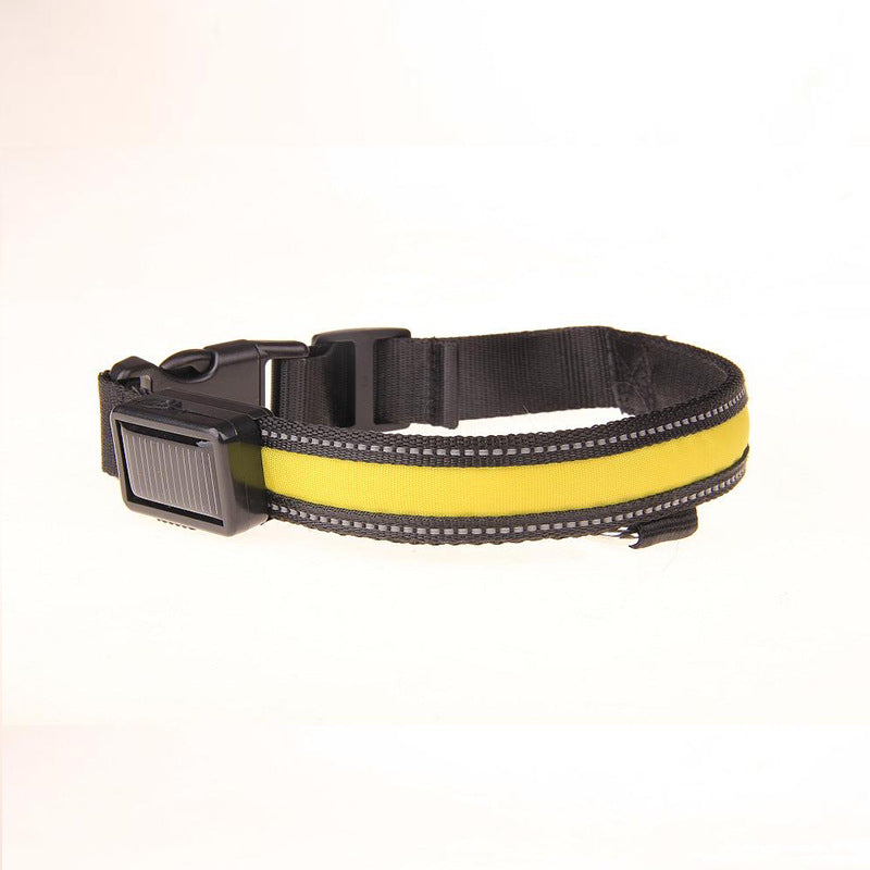 Solar LED Luminous Pet Dog Fashion Collar - 0 - CJ