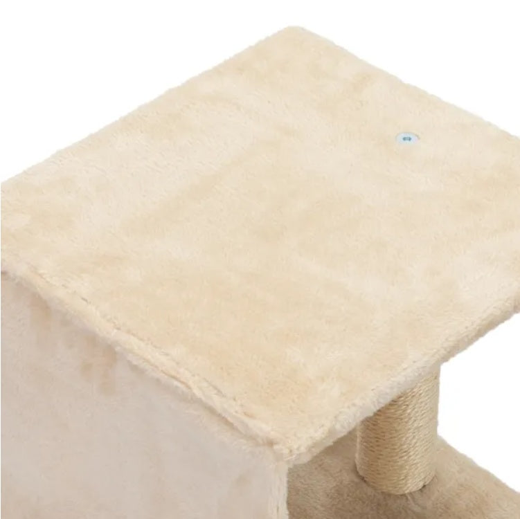 5 Pcs Wall Mounted Cat Climber Set Floating Cat Shelves And Perches Cat Activity Tree With Scratching Posts Modern Cat Furniture - 5 - CJ