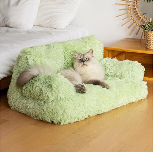 Solid Color Removable And Washable Portable Winter Warm Cat Nest - 0 - CJ