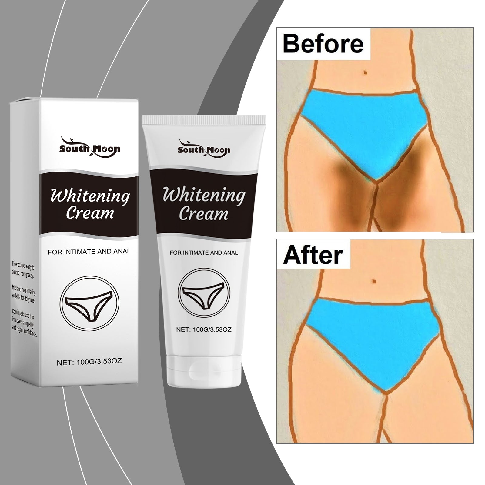 South Moon Female Beauty Care Cream, Moisturizing And Moisturizing Body Skin Care Fresh Daily Skin Care Cream - 5 - CJ