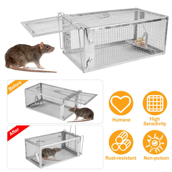 Mouse Trap, Galvanized Iron Mouse Control Bait Catcher, Prohibited Platform Amazon - 5 - CJ