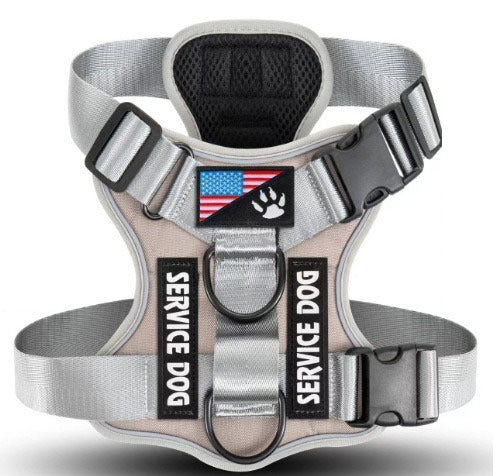 Large Dog Tactical Chest Strap Vest - 0 - CJ
