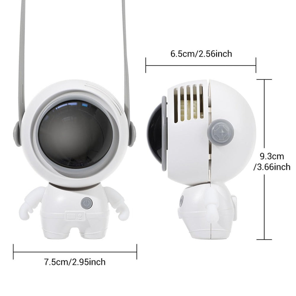 It Is Essential To Keep Cool In Summer, And The Neck Fan Is Suitable For Various Scenes, With Intelligent Wind Adjustment Function, And A Variety Of Styles - 5 - CJ