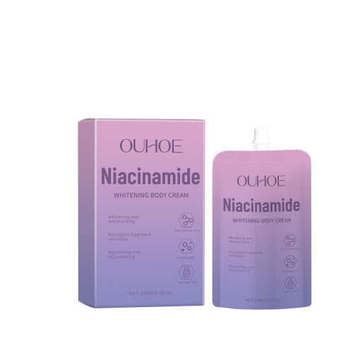 OUHOE Nicotinamide Brightening Body Cream, Moisturizes Even Skin Tone, Firming And Relieving Dry Body Lotion - 5 - CJ