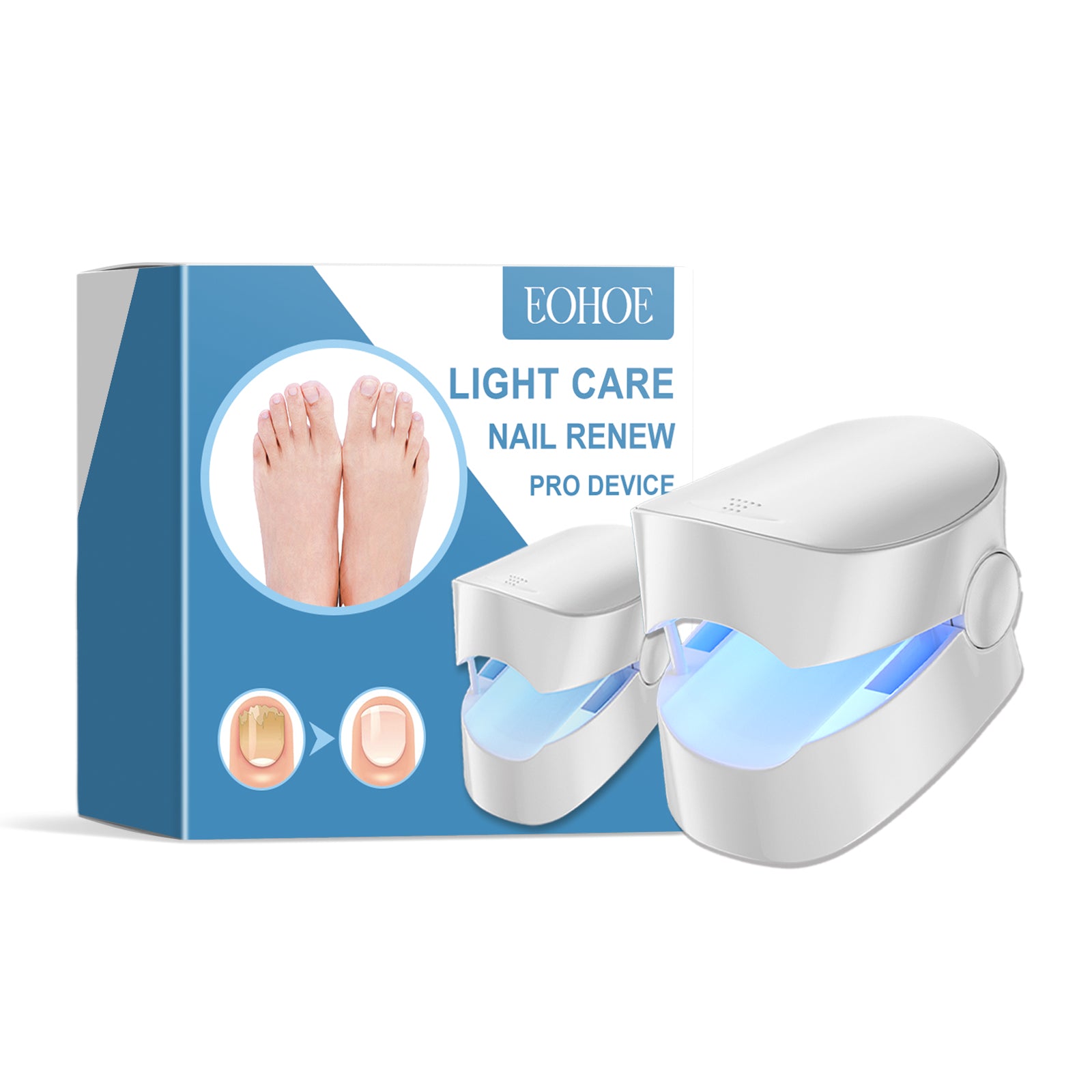 EOHOE Nail Repair Device Gentle Repair Of Nail Edge Rotten Nails, Nail Care, Cleaning And Polishing Nail Surface Care Device - 5 - CJ
