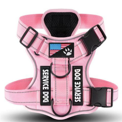 Large Dog Tactical Chest Strap Vest - 0 - CJ
