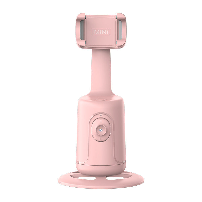 360 Auto Face Tracking Gimbal AI Smart Gimbal Face Tracking Auto Phone Holder For Smartphone Video Vlog Live Stabilizer Tripod - 4 - CJ - Pink - CJSJ1623187 - Pink