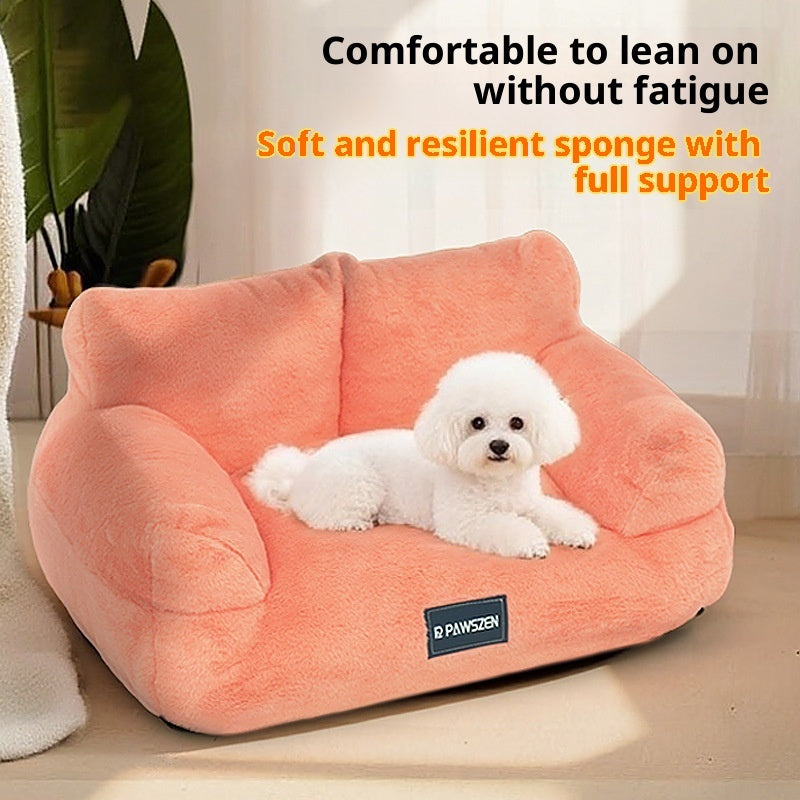 Cat Nest Dehaired Angora Removable Pet Bed Kennel - 0 - CJ