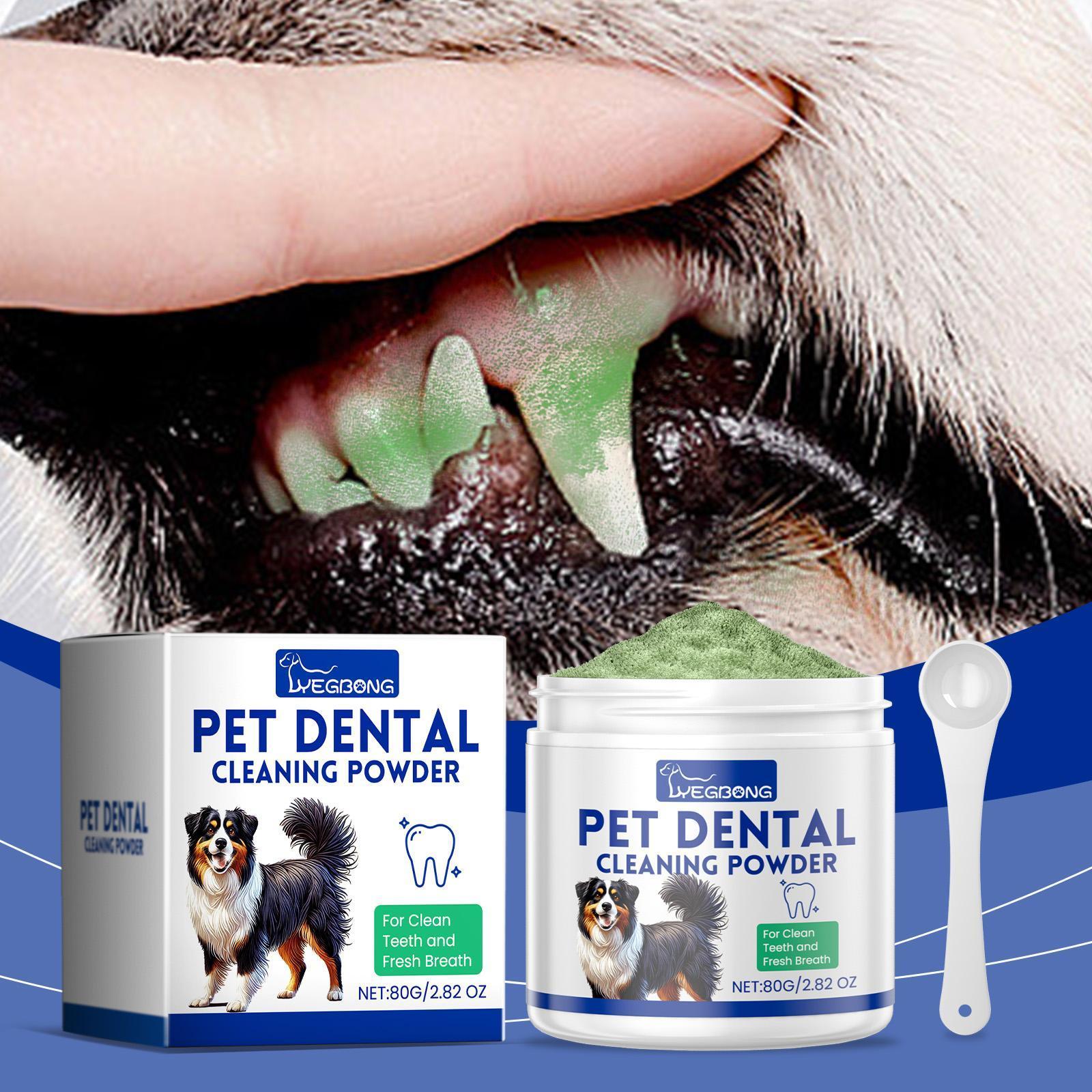 Yeagerbong Dog Tooth Cleaning Powder Gently Cleans Tartar Stains And Freshens Breath - 5 - CJ