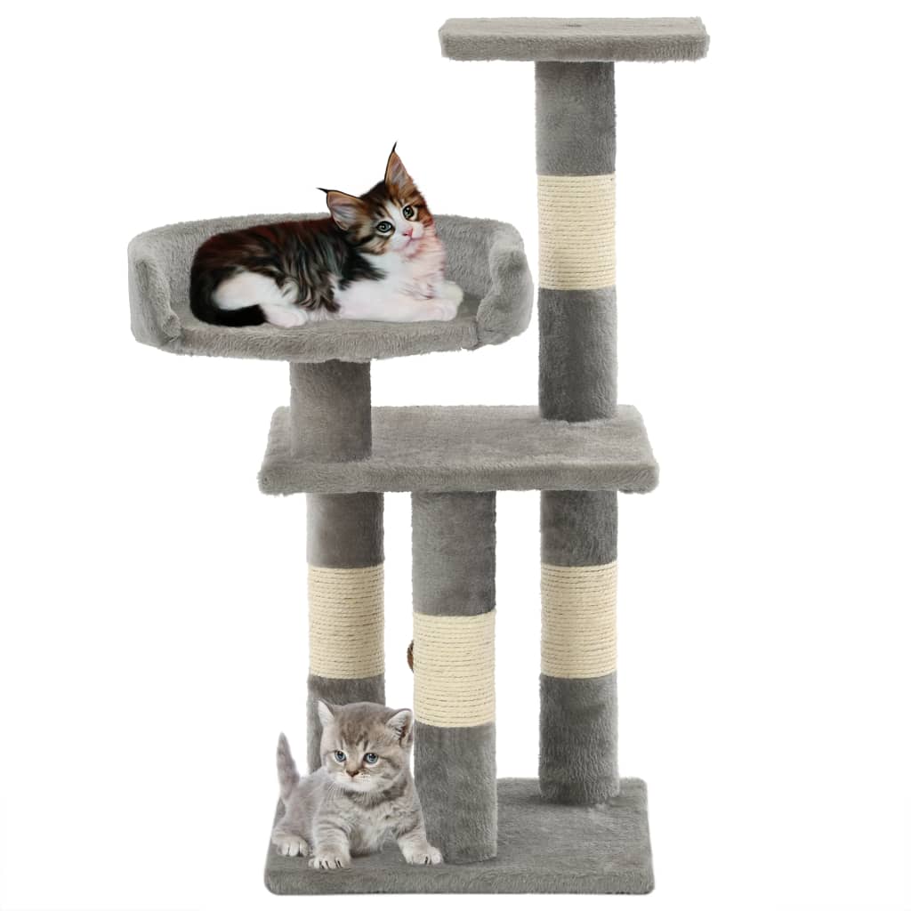 Cat Scratching Post with Sisal Scratching Columns 65 cm Cat Scratching Post - 5 - CJ