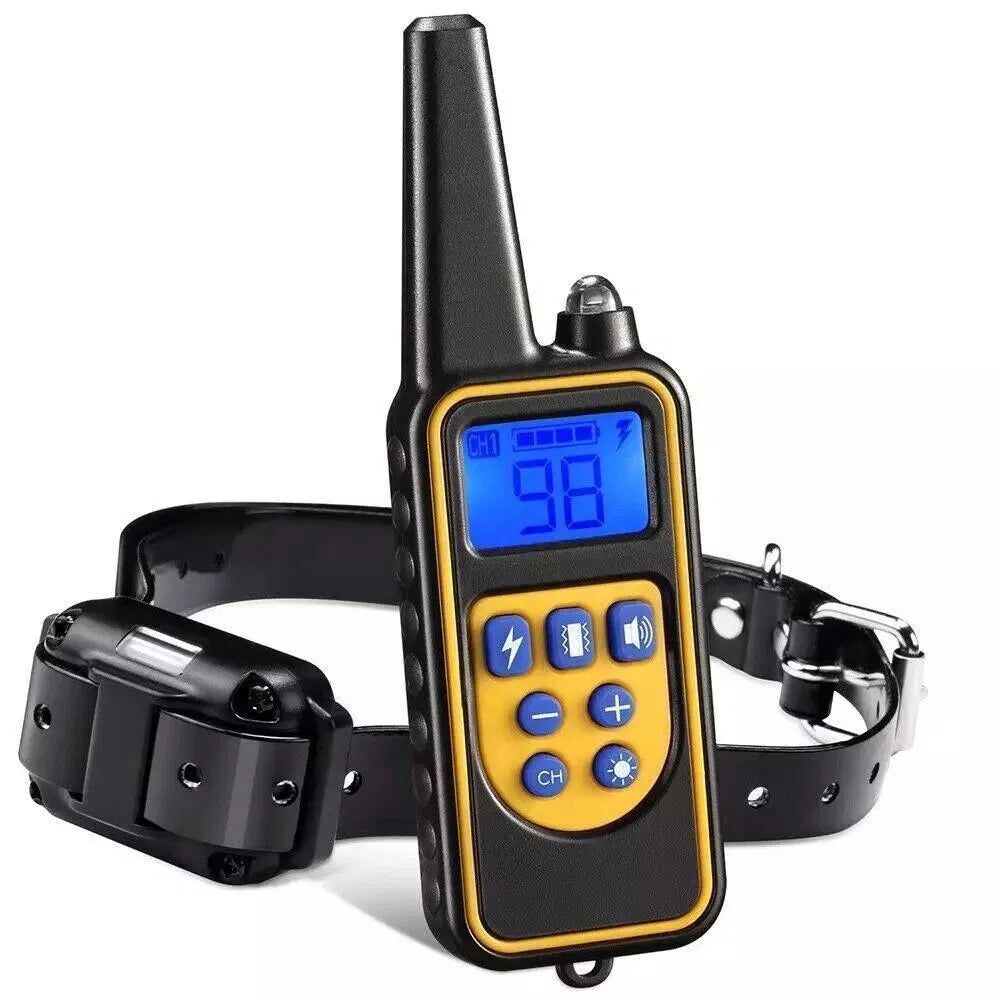 3000 FT Dog Training US Collar Rechargeable Remote Shock PET Waterproof Trainer - 5 - CJ