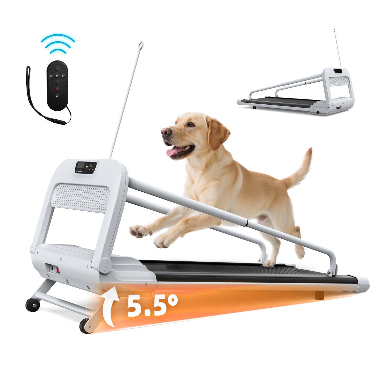 New Quiet Smart Pet Treadmill, Adjustable Speed, Perfect For Small Medium Dogs - 5 - CJ