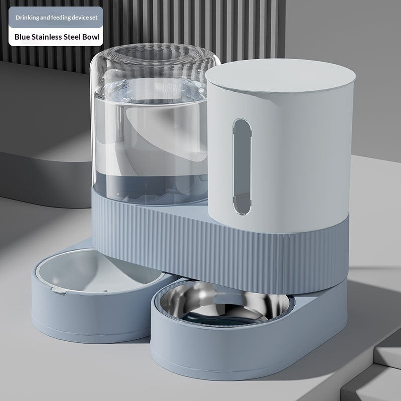 Automatic Pet Water And Food Dispenser In One - 0 - CJ