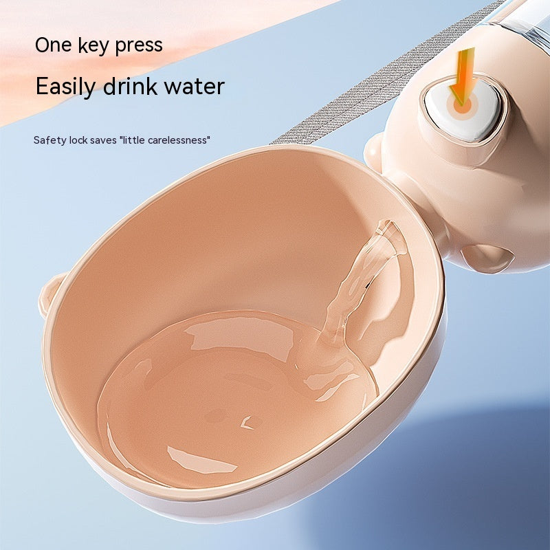Portable Dog Water Bottle Food And Water Container For Pet Pets Feeder Bowl Outdoor Travel Drinking Bowls Water Dispenser - 0 - CJ