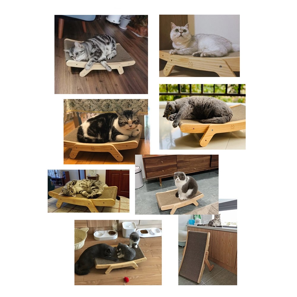 Deformation Cat Bed Vertical Corrugated Paper Grinding Claw Toy Replaceable Core Pet Products - 0 - CJ