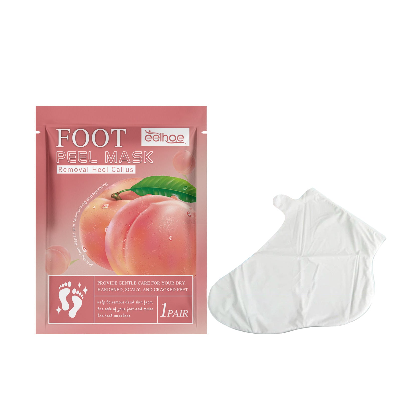 Peach Foot Mask Foot Nourishing And Hydrating Light - 0 - CJ