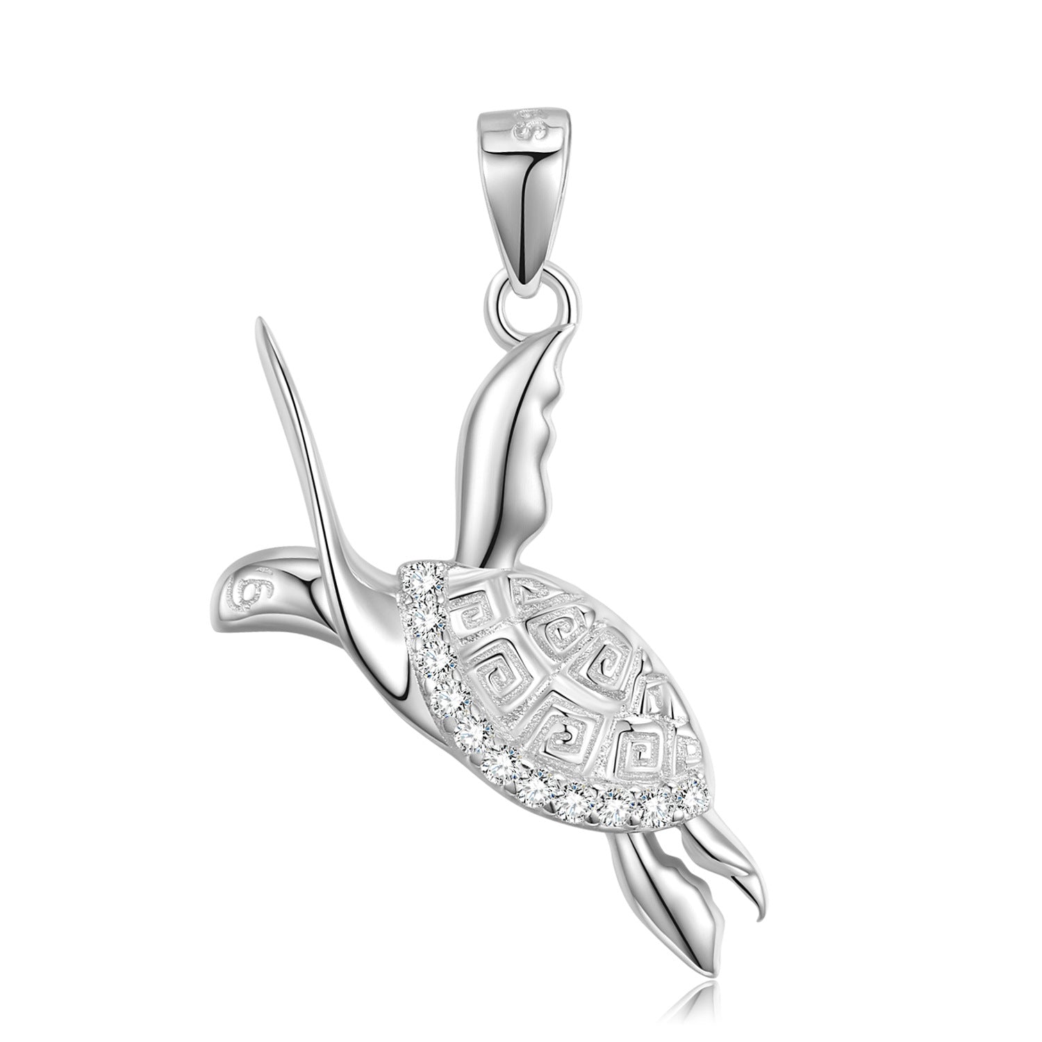 Turtle Necklace Women's Versatile Ins Style S925 Sterling Silver Sterling Silver Collar Chain Sweater Chain Jewelry - 4 - CJ