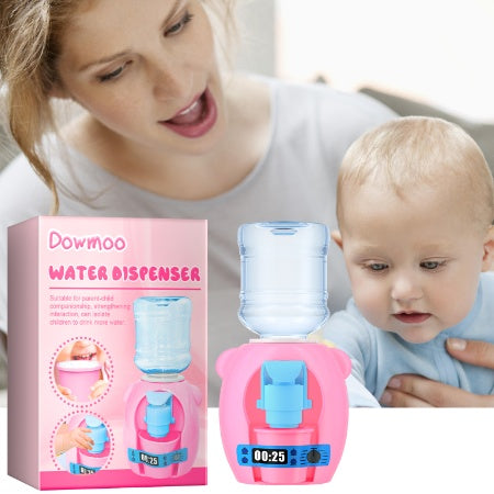 Dowmoo Children's Mini Water Dispenser, Baby Kitchen Toys Mini Fun Every Home Drink Machine Can Water - 5 - CJ