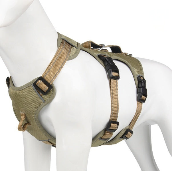 Harness For Large Dogs Durable Bite - Resistant Chest And Back Harness For Dogs - 0 - CJ