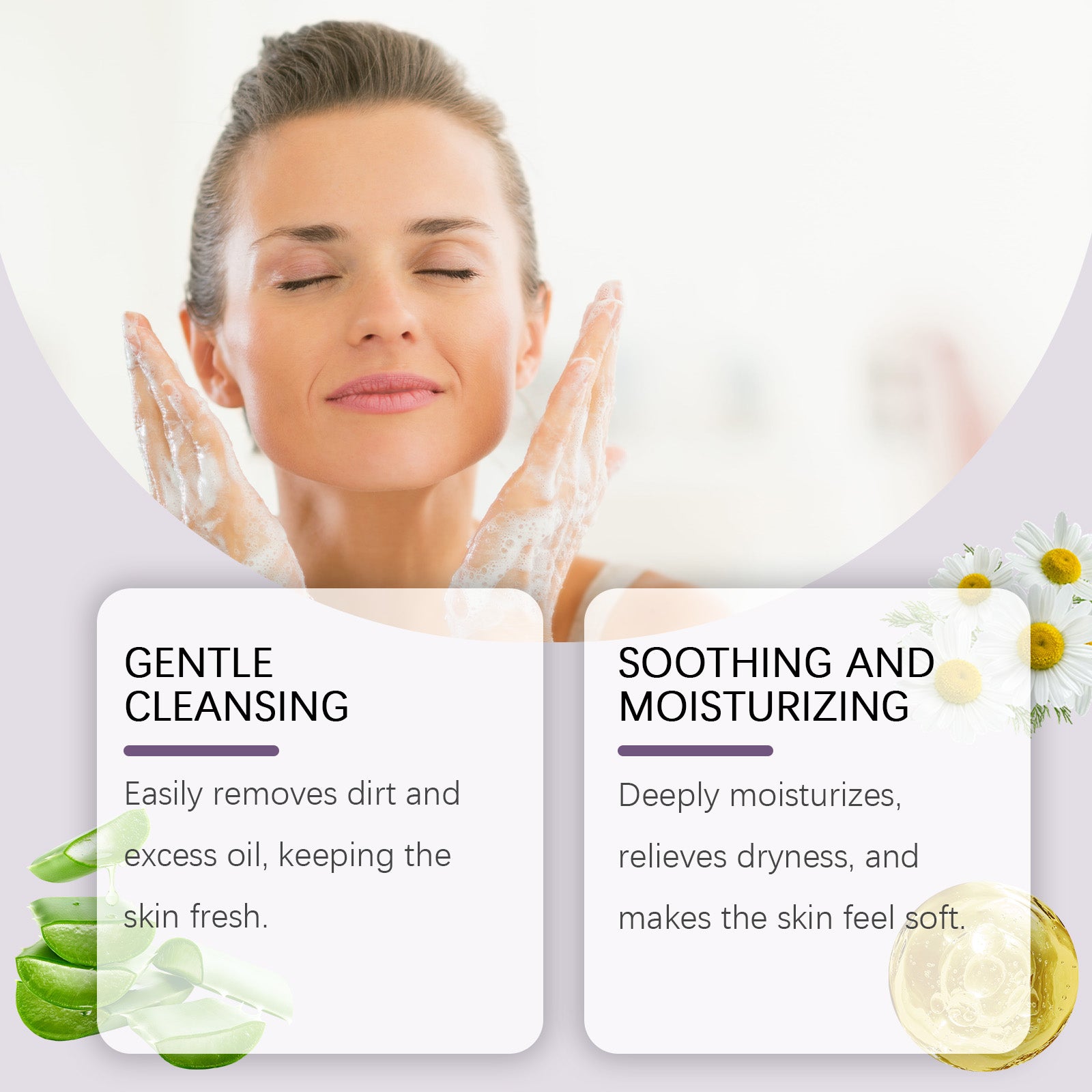West&Month Moisturizing Cleanser Cleans Pores, Balances Oils, Refreshes And Nourishes Skin - 5 - CJ