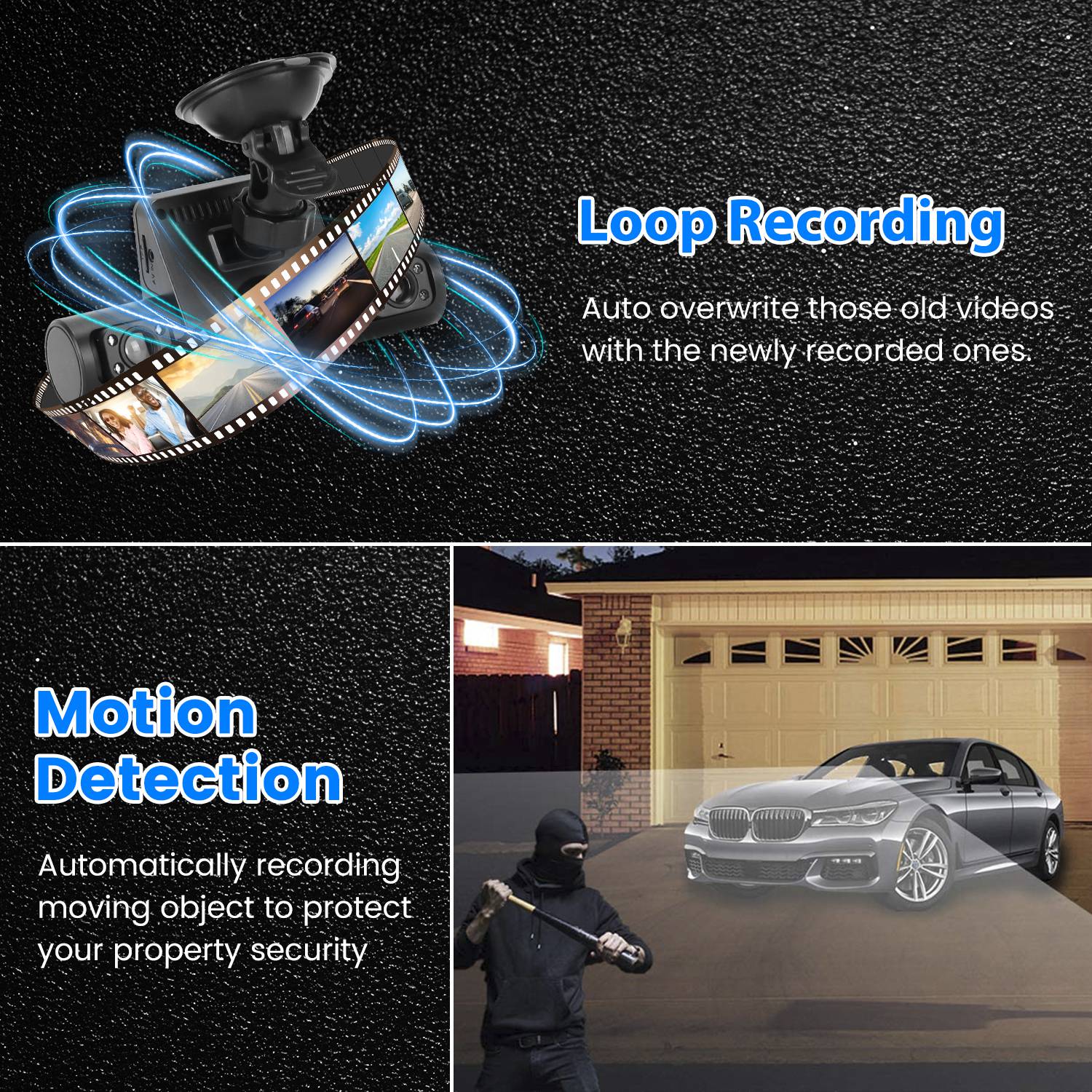 1Pc 360 Degree View FHD 4 Channel Dash Cam 1080P Front 480P Rear Left Right Inside Dash Camera With IR Night Vision Loop Recording Motion Detection Free 32GB MMC Card - 5.0 - CJ