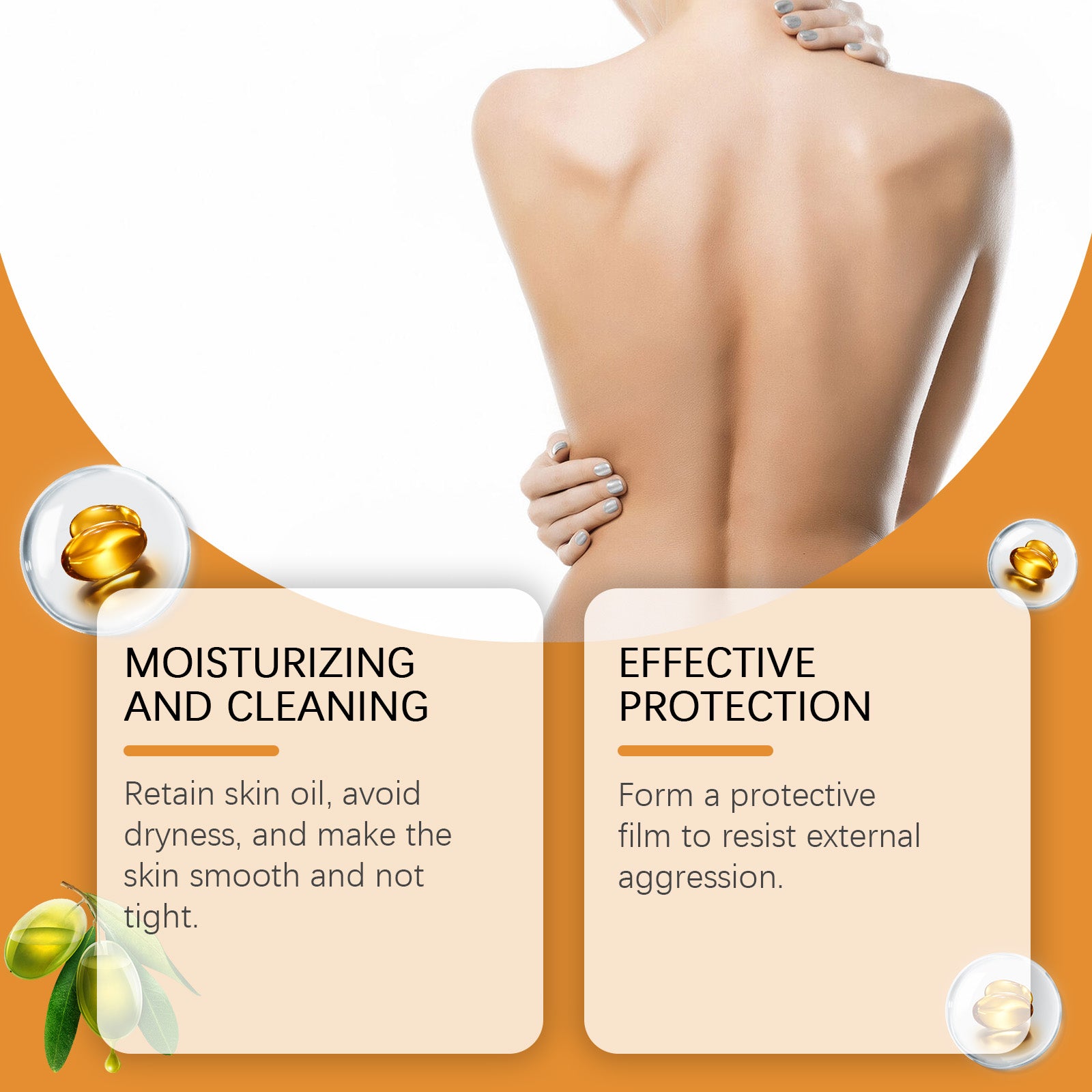 Oceaura Body Cleansing Bath Soap Moisturizes And Moisturizes Body Cleansing Skin Exfoliating Dark Bath Body Soap - 5 - CJ
