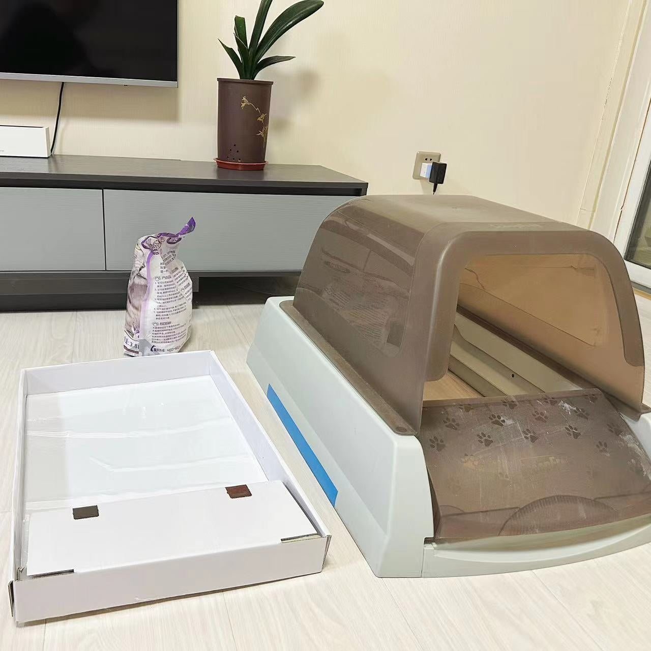 Automatic Litter Box Toilet Litter Box Replacement 3 Boxes - 0 - CJ