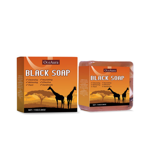 Oceaura Body Cleansing Bath Soap Moisturizes And Moisturizes Body Cleansing Skin Exfoliating Dark Bath Body Soap - 5 - CJ