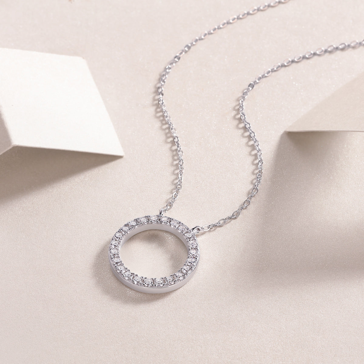 1As You Wish - A Fashionable And Luxurious Diamond Jewelry Pendant Set With Moissanite S925 Sterling Silver And Platinum Plating Prohibit TikTok sales - 5 - cj