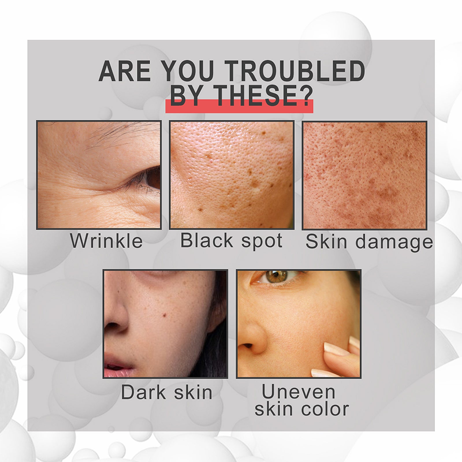 Hoygi Ampoule Serum, Firming And Softening Facial Wrinkles Anti - Wrinkle Moisturizing Essence - 5 - CJ