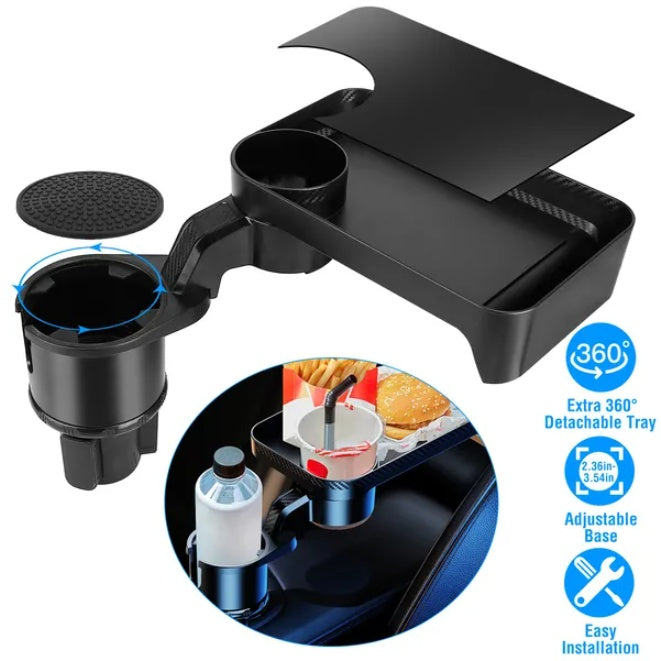 Rotating Car Bottle Holder Expander Adapter - 5 - CJ