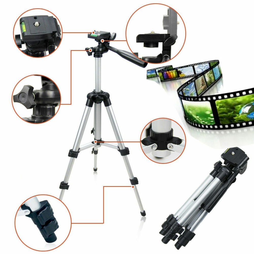Professional Camera Tripod Stand Holder Mount For Cell Phone, Portable Tripod, Mobile Phone Live Stream Holder, Camera Tripod - 5 - CJ