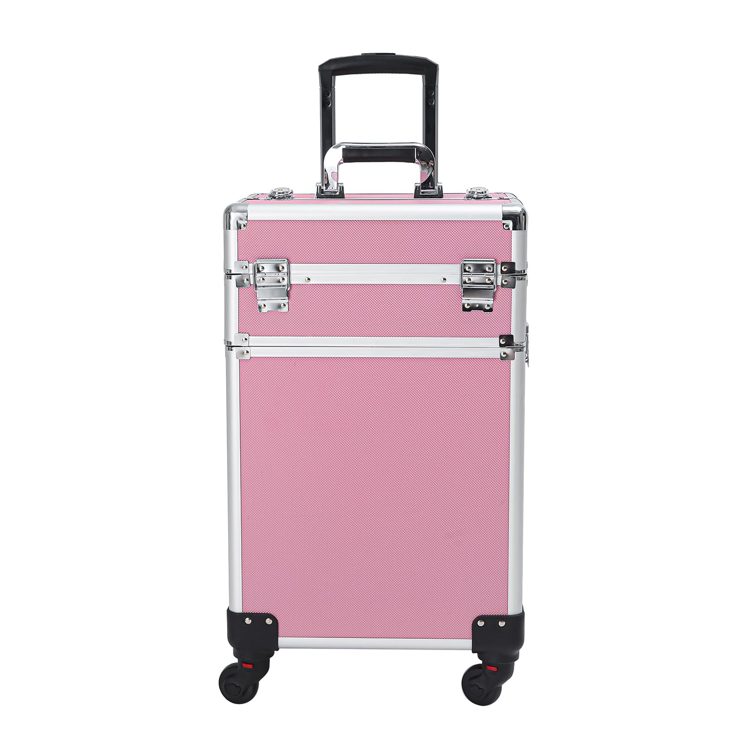 4 - in - 1 Aluminum Alloy, Trolley, Vanity Case, Embroidery Box - 5 - cjdropshipping