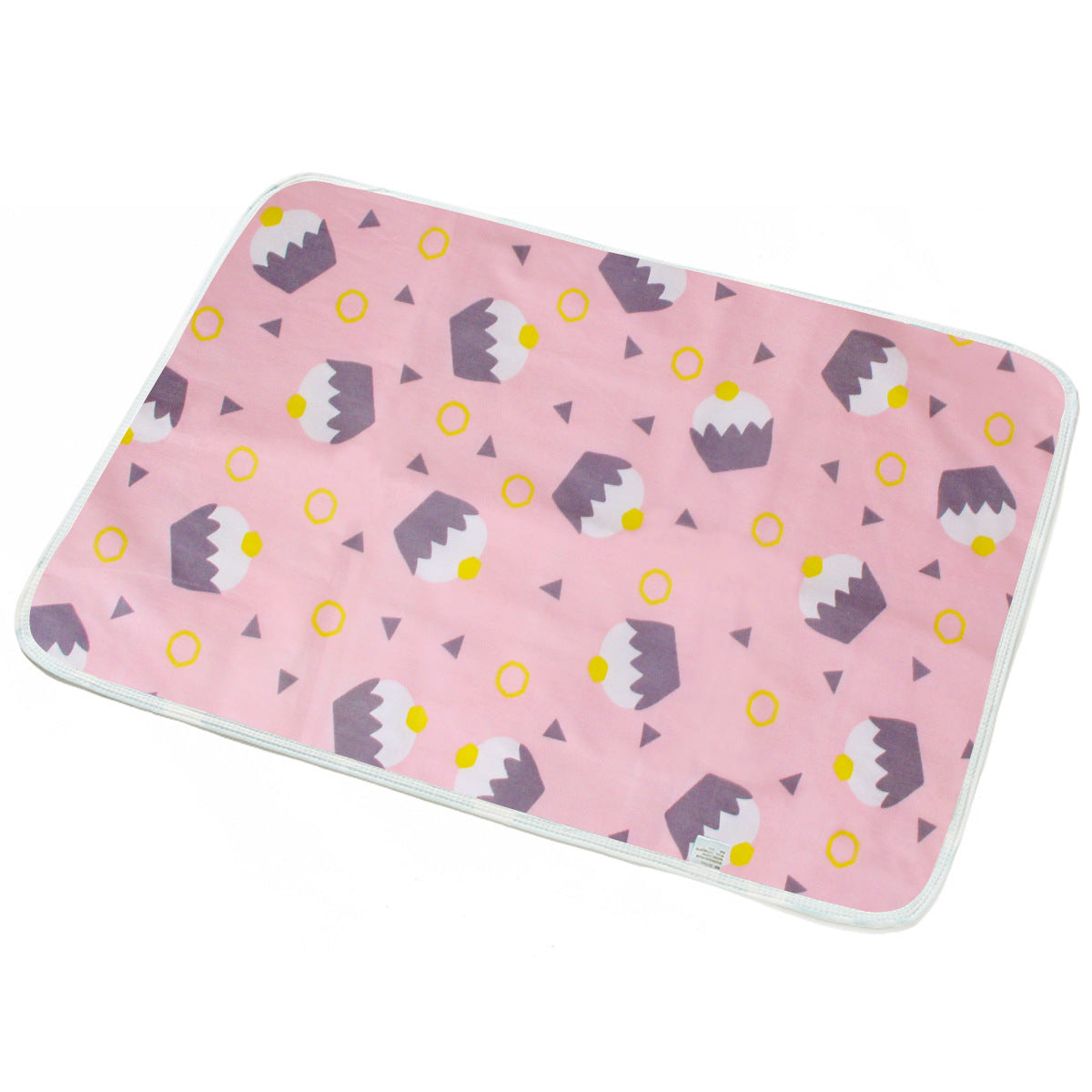 Breathable Cotton Cartoon Waterproof Insulation Pad - 0 - CJ - Pink Cake - 50X70cm - CJYD226013212LO
