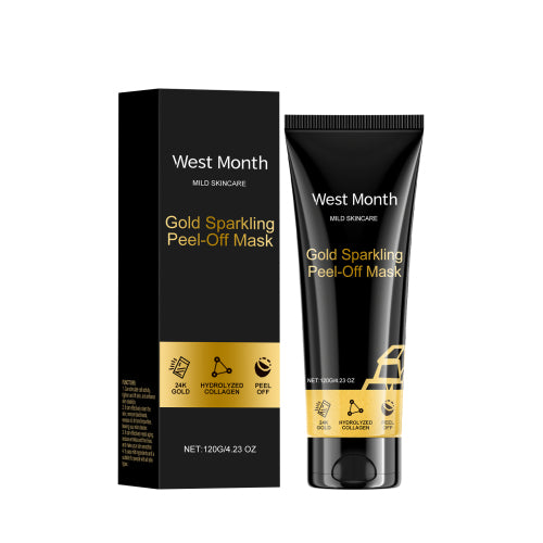 West Month Gold Peel Mask, 24k Gold Collagen Peel Mask Firming Moisturizing And Cleansing MaskWest Month Gold Peel Mask, 24k Gold Collagen Peel Mask Firming Moisturizing And Cleansing Mask - 5 - CJ